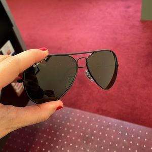 Black womens aviator sunglasses